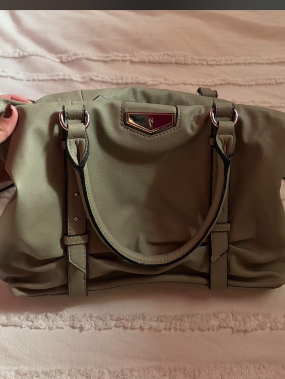 Olive Green Women’s Satchel Handbag